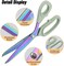 Premium Fabric Scissors Heavy Duty Multi-Purpose Titanium Coated Stainless Steel Leather Sewing Tailor's Scissors with Comfortable Handles, Craft Clothing shears